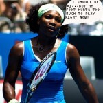 Serena Williams out from tennis.