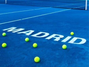 2012 madrid mutua open tennis tournament blue clay court tennis