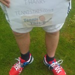 Babolat Stars and Stripes Propulse 3 shoe giveaway winner from the U.K.