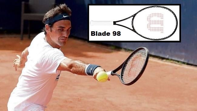 Roger Federer confirms racquet switch wilson blade 98 roger federer prototype